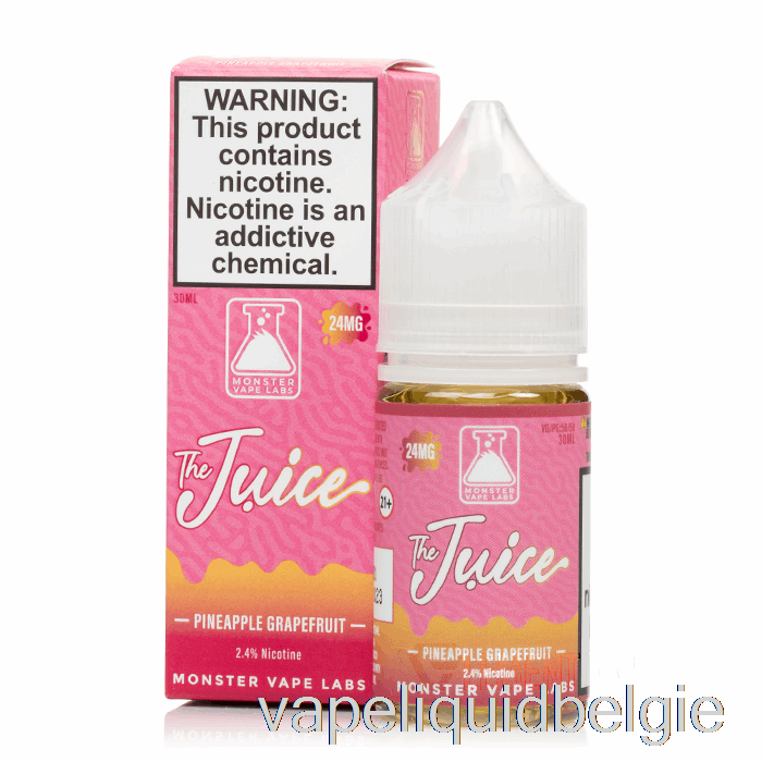 Vape België Ananas Grapefruit - De Sapzouten - 30ml 24mg